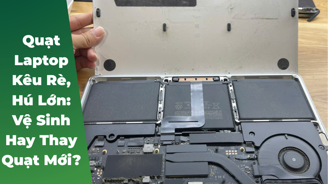 Quạt Laptop Kêu Rè, Hú Lớn: Vệ Sinh Hay Thay Quạt Mới?